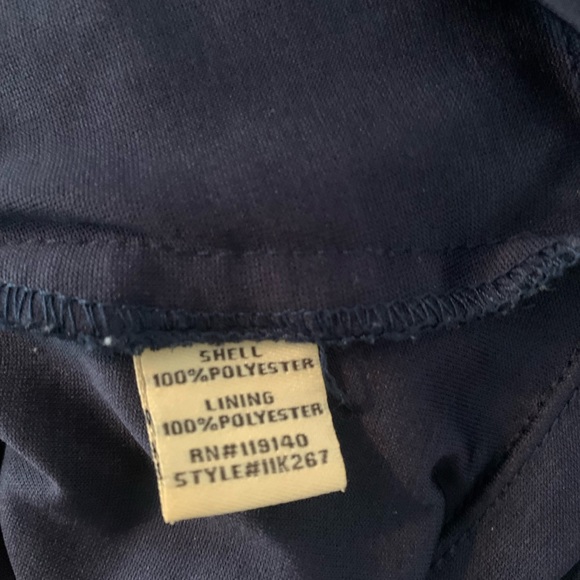 Double Zero navy blue patterned top - Picture 4 of 4